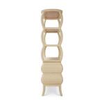 Savannah Open Bookcase W/ Rattan - Image 7