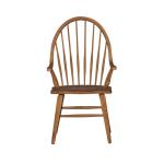 Hearthstone Ridge Windsor Back Arm Chair Chairs & Benches Brown 17