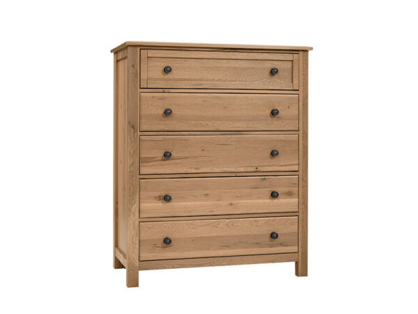 custom express CHEST – 5 DRWR Chests Brown