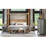 Complete Canopy Bed King 6/6 Amber TY4420-5006K - Image 6