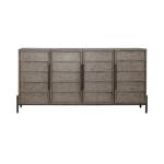 Pelicans Buff 74 Inch Accent TV Console - Image 5