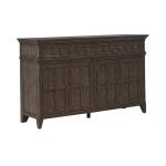 Paradise Valley Buffet Dining Storage Brown 16