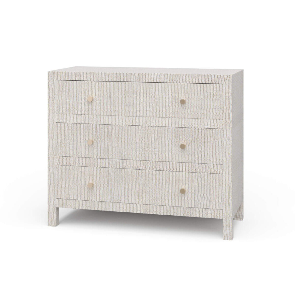 39864b5974386d19d53d980c4cc447c1 Kagu 3 Drawer Dresser W/ Rattan - Image 1