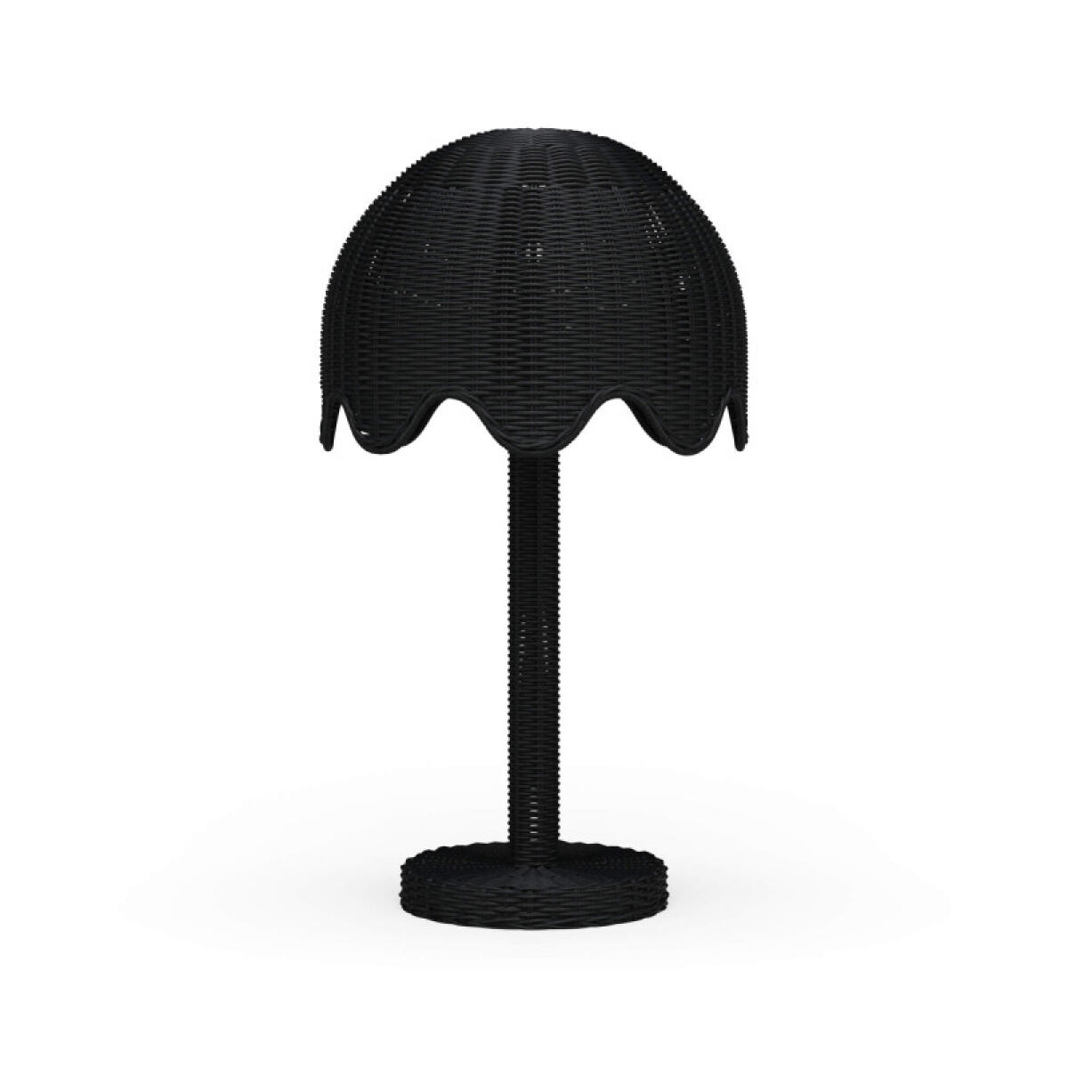 39ccb45f8deb51cdf668a6af4f0fefa5 Scalloped Rattan Table Lamp - Image 1