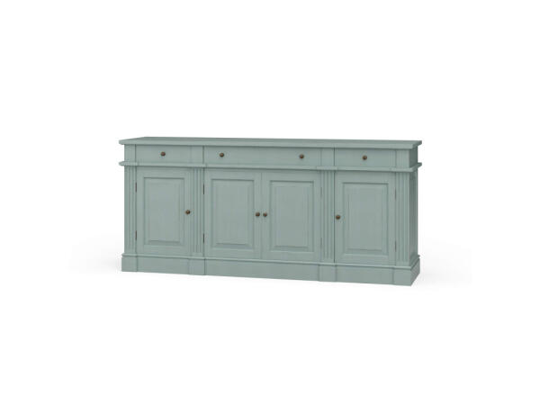 Roosevelt 4 Door 3 Drawer Sideboard Dining Storage Blue