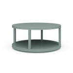 Cohan Coffee Table Small W/ Wood Shelf - Image 2