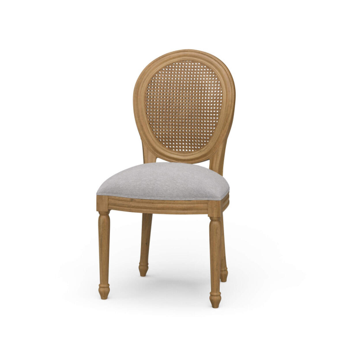 3a2ef1061a4b6beba417bb83b68faf12 Tulip Rattan Back Dining Chair W/o Fluted Leg - Image 1