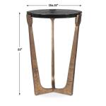 Bohdi Indoor-outdoor Accent Table Chairside Tables Brown 15