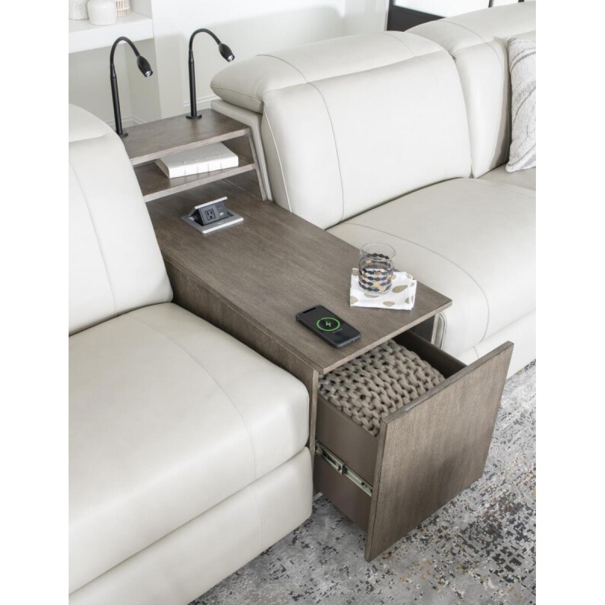 3aa2d30f0abf48487e20e6b7474fb678 Wood Bookcase Console - Image 1