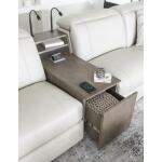 Wood Bookcase Console