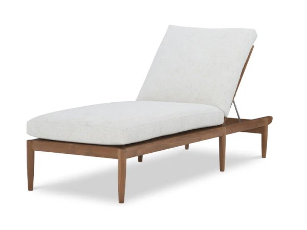 2534-30 Tavishire Chaise Outdoor Chairs Cream