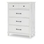 Drawer Chest White Finish Youth Chests Aged White 4