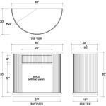 Kraton 1 Drawer Bedside Table - Image 8