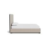 Madison Leather Upholstered Platform Bed - Image 4