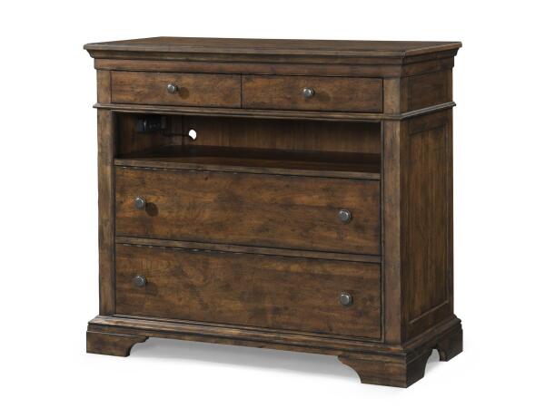 Stillwater Media Chest Chests Brown