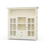 Aries Kitchen Cupboard 2 Drawer Dining Storage Bramble 14