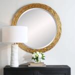 Celeste Round Mirror Mirrors Cream 11