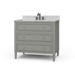 Cholet Single Vanity W/ Sink & Marble Top
