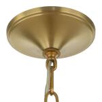 Barcelona, 6 Lt Chandelier Lighting Gold 34