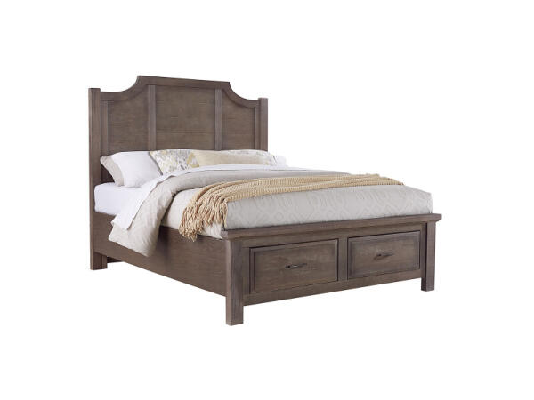 Maple Road Queen Scalloped Storage Bed Beds Beds