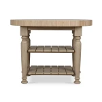 Farmhouse Butcher Block Kitchen Island - Image 5