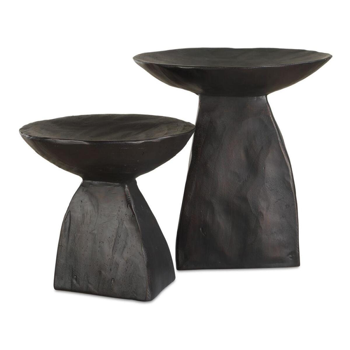 Shadow Pedestal Bowls, S/2 Accessories Accessories 2 Shadow Pedestal Bowls, S/2 Accessories Accessories 2