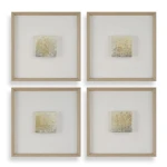 Now & Then Hand Painted Canvases, S/4