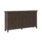 Paradise Valley Hall Buffet Dining Storage Brown 17