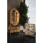 Napa Wine Cabinet W/ Mirrored Back - Image 3