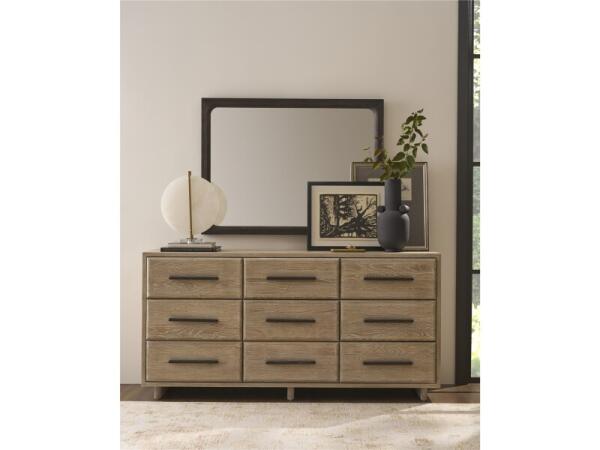 Modern Desert Nine Drawer Dresser Dressers Brown 7