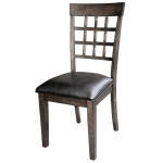 Bristol Point Wg Gridback Upholstered Side Chair – BTLWG273K Chairs & Benches A-America 9