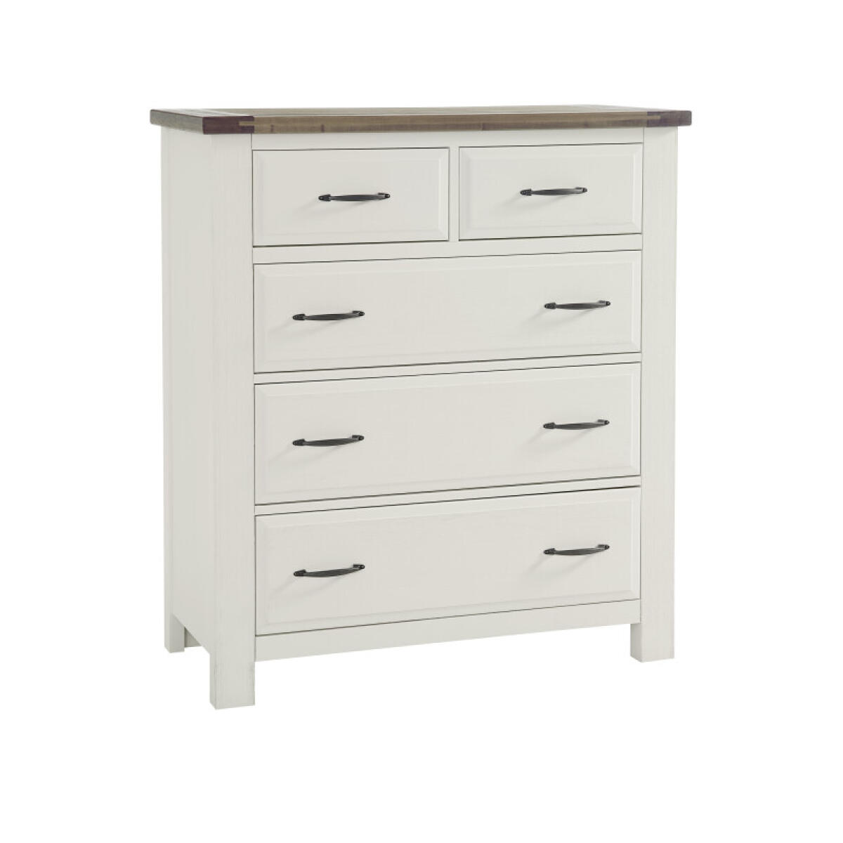 Maple Road Two-Tone CHEST – 5 DRWR Chests Chests 2 Maple Road Two-Tone CHEST – 5 DRWR Chests Chests 2