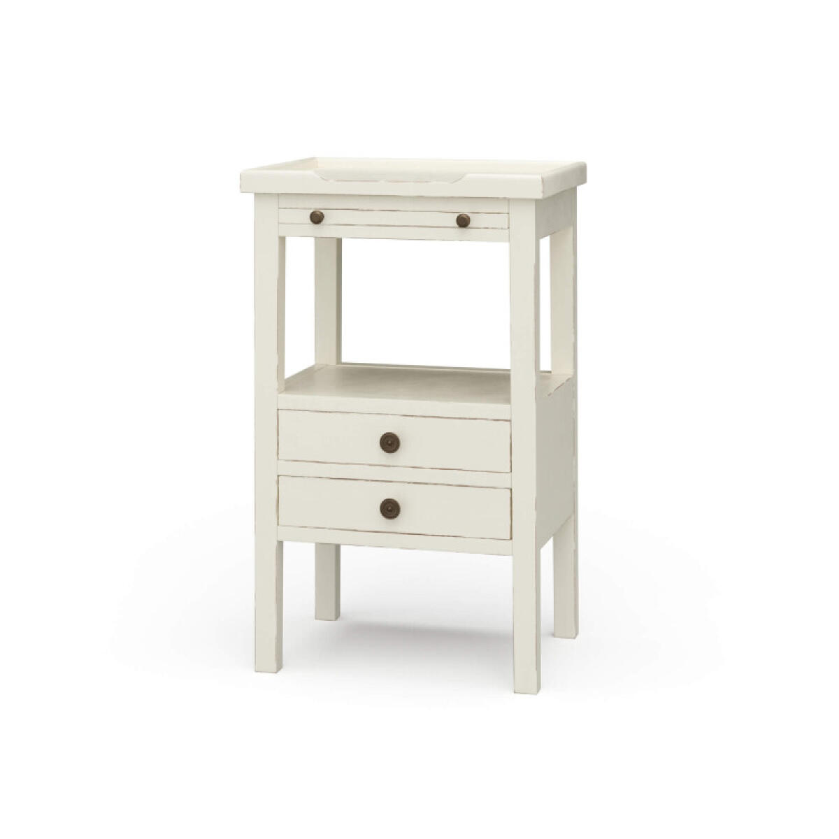 Eton 2 Drawer Side Table W/ Pull Out Shelf Chairside Tables Bramble 2 Eton 2 Drawer Side Table W/ Pull Out Shelf Chairside Tables Bramble 2