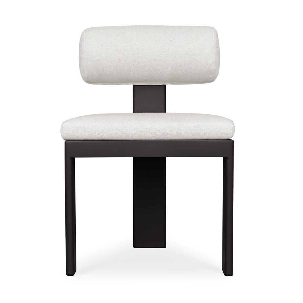 3bb8d36ce07ec3723029d247870b524e Bolster Back Outdoor Dining Chair, Oyster - Image 1