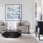 Corben Swivel Chair, Stone - Image 5