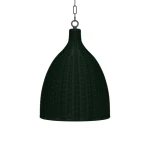 Hampton Rattan Pendant Small Lighting Bramble 13