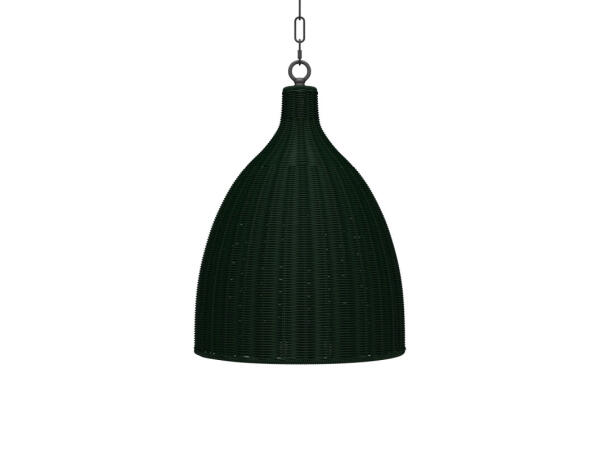 Hampton Rattan Pendant Small Lighting Bramble