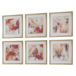 Fresh Start Framed Prints, Red, S/6 - Image 6