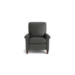 Thompson Leather Panel Arm Manual Recliner Chairs Bassett Furniture 7