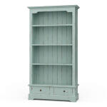 Manchester 2 Drawer Bookcase Bookcases Blue 6