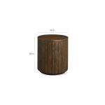 Andora Round Plinth End Table - Image 4