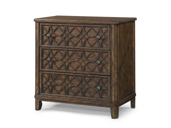 Accent Chest 3 Drawers Chests Brown