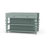 Soluna Kitchen Island W/ Butcher Block