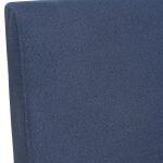 Coley Armless Chair, Denim - Image 8