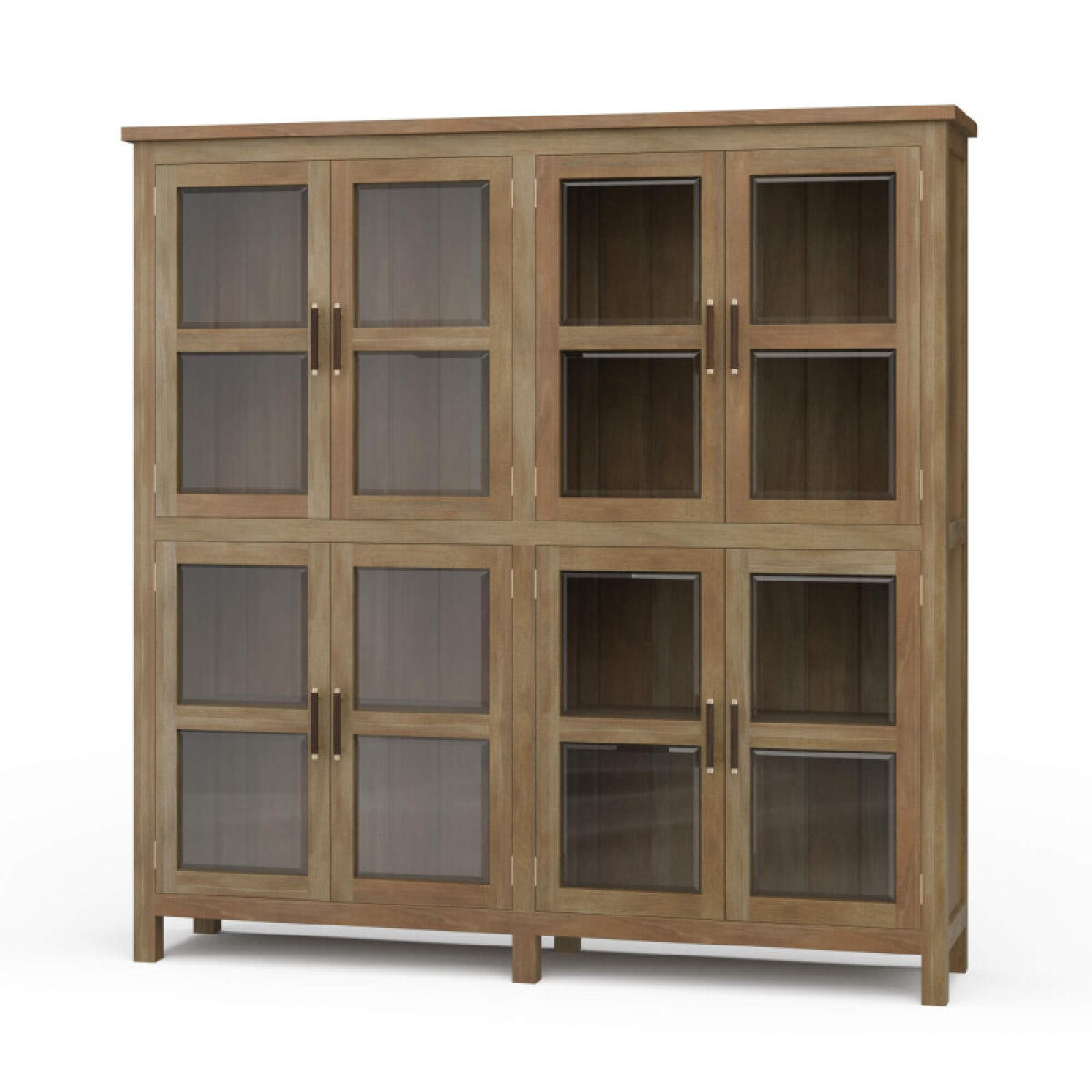3d454677a998a92274eb223134b487dd Madrone 8 Door Display Cabinet - Image 1