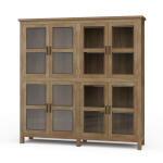 Madrone 8 Door Display Cabinet