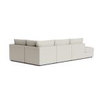 Beckham Bumper Modular L-Shaped Sectional Sectionals Bassett Furniture 10