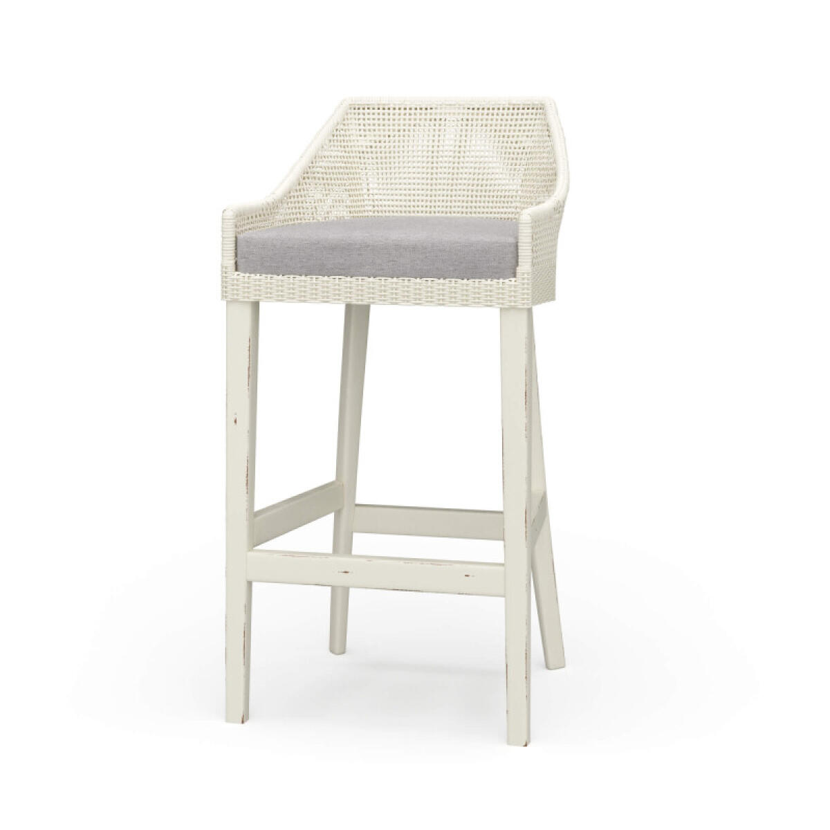 3d5ba7217ef6a42d5fc4f2488f7e48dc Savanah Rattan Barstool W/ Seat Cushion - Image 1