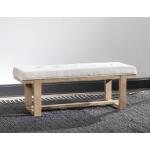 Uph Bed Bench Chairs & Benches Aged Driftwood 10