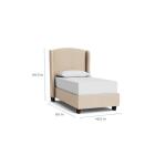 Paris Upholstered Storage Bed Beds Bassett Furniture 12